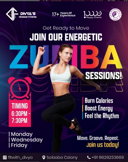 Women's Zumba class in Coimbatore,